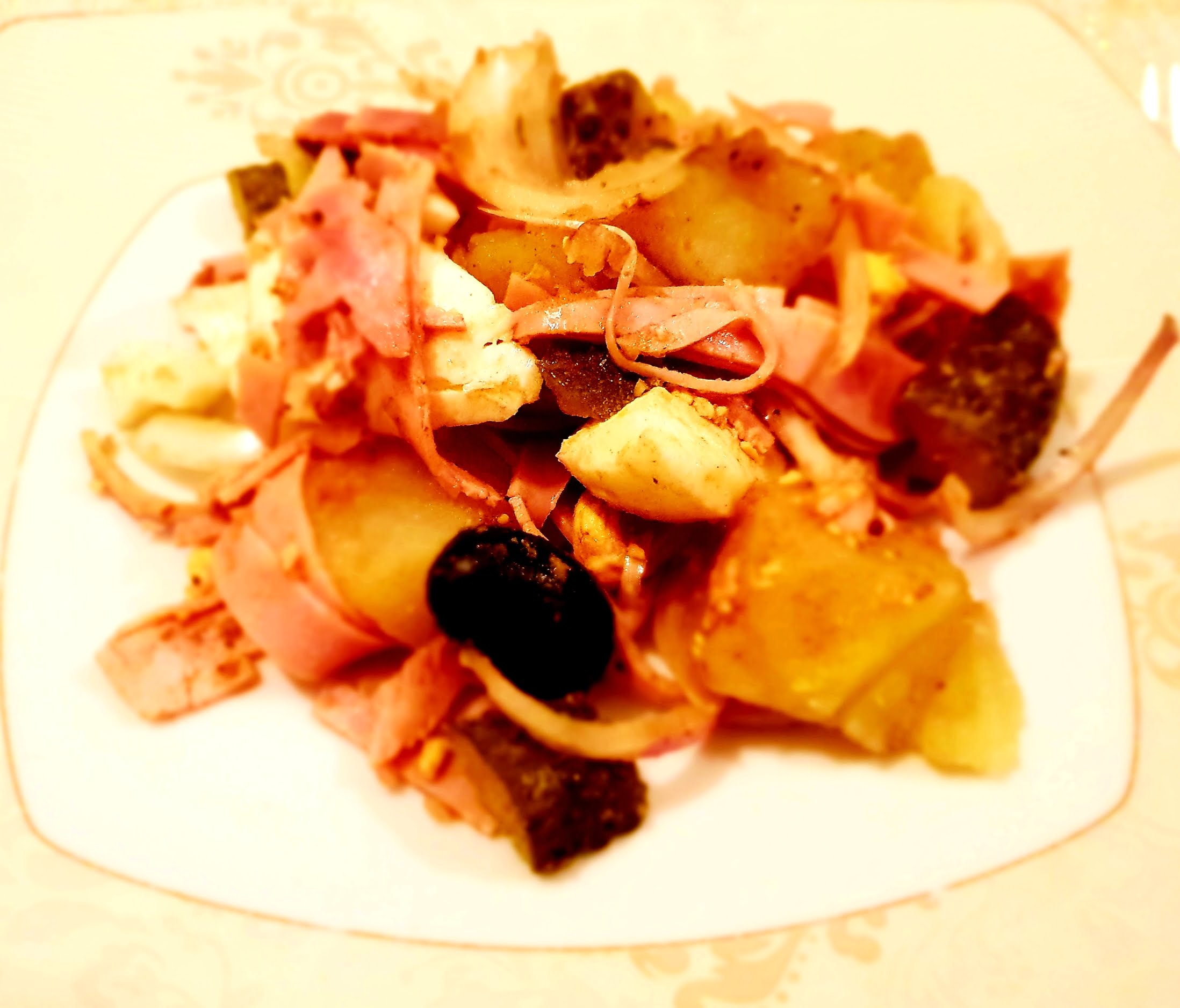 Salata Austriaca de cartofi cu ulei de dovleac