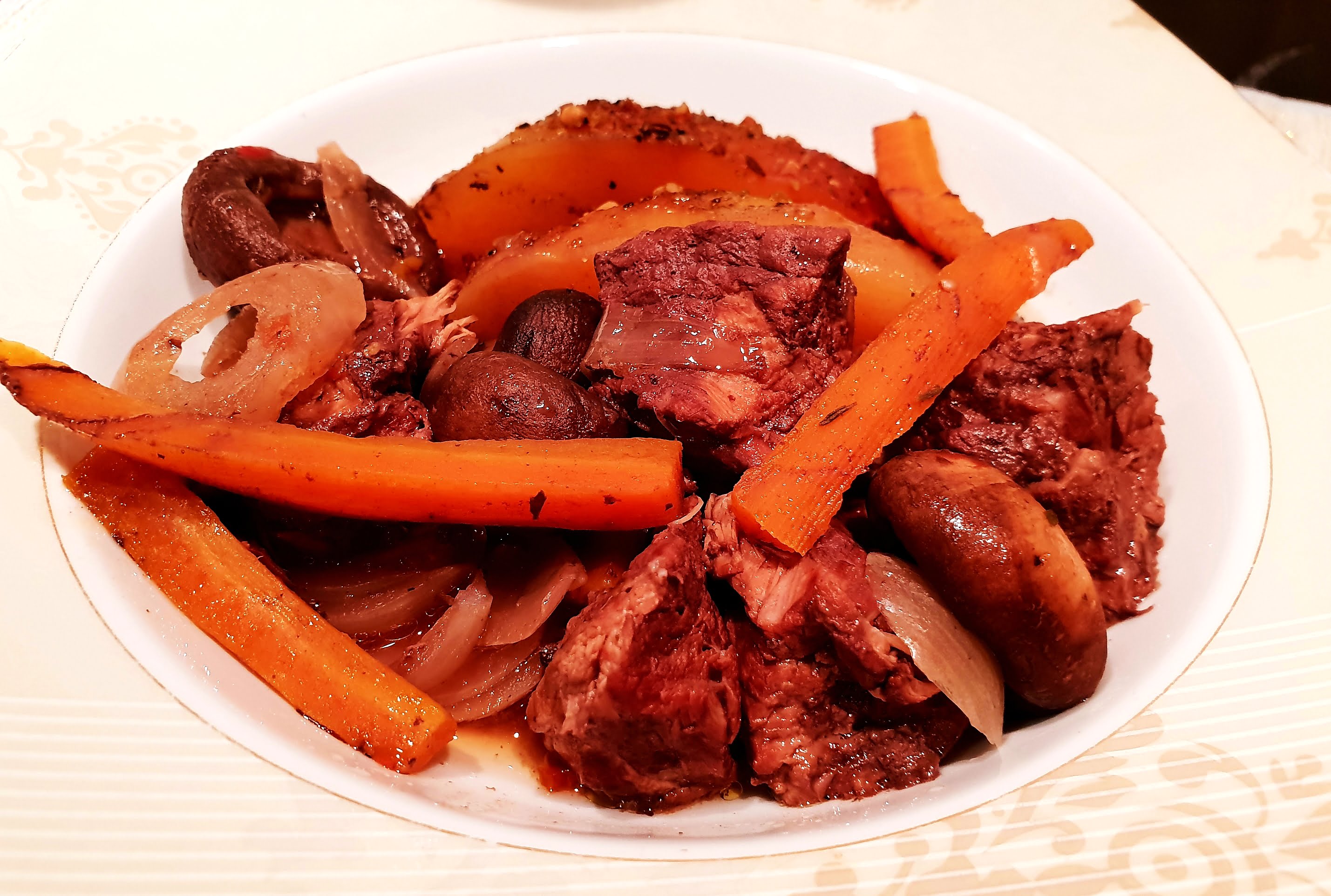 Bourguignon de vita, gatit slow